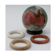 Wooden stands
