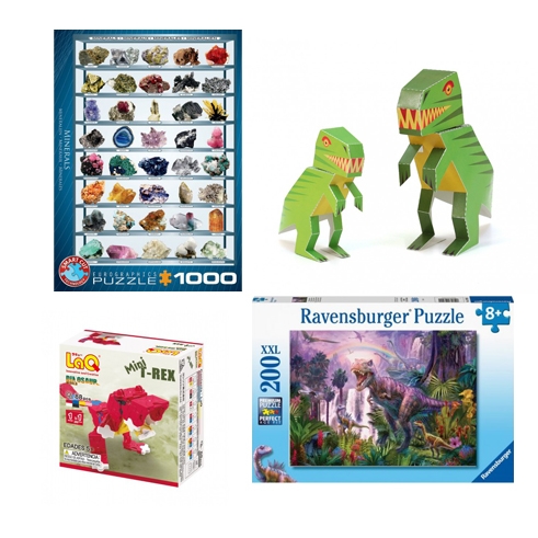 Puzzles, Games & Building sets