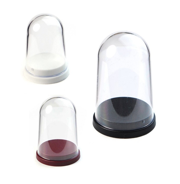 Plastic domes