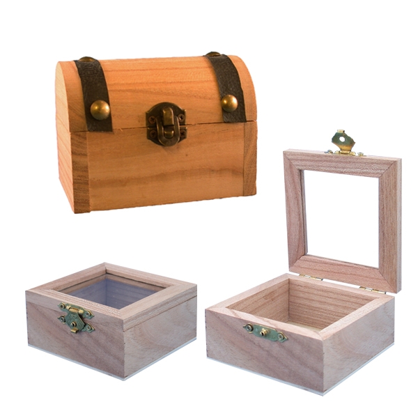 Wooden boxes