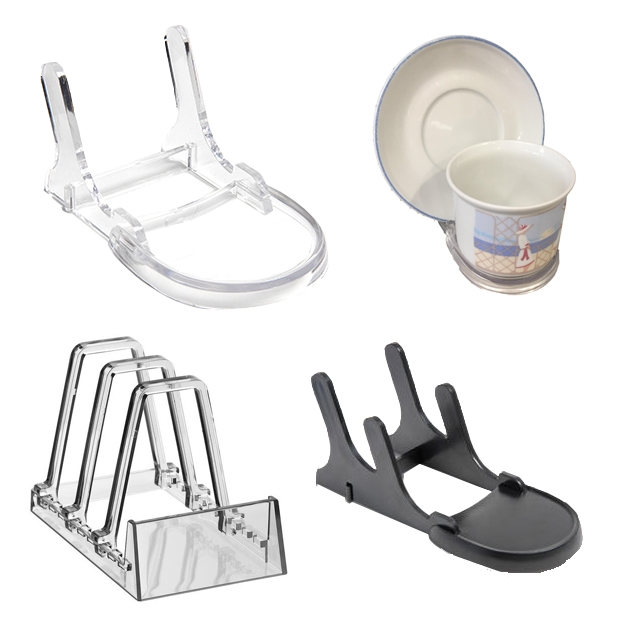 Cup & saucer display stands