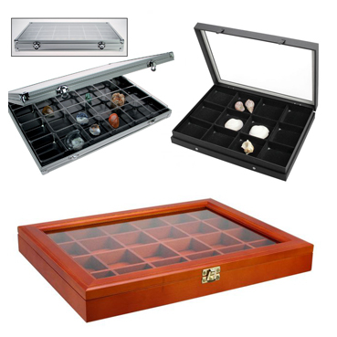 Showcases for collections