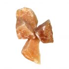 Calcite orange raw, 1 kg.