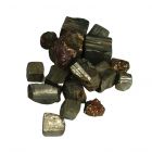 Pyrite crystals raw, 1 kg.
