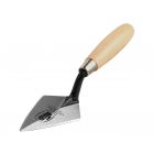 Archaeologists Pointed Trowel with Scharpened Edges and Wooden Handle 3-1/5"