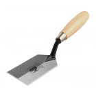Archaeologists Trowel "Margin" with Scharpened Edges and Wooden Handle 5x1-1/2"