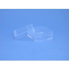 Plastic box 38 x 38 x 17 mm.