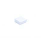 Foam inlay 25 x 25 x 11 mm., white for micromount boxes