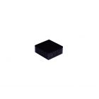 Foam inlay 25 x 25 x 11 mm., black for micromountboxes