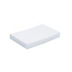Foam inlay 77 x 48 x 12 mm. white