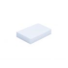 Foam inlay 54 x 35 x 11 mm. white
