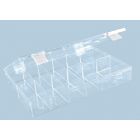 Plastic Box 335 x 225 x 55 mm. with 12 compartments