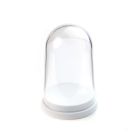 Plastic Dome white, Large