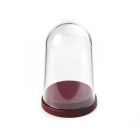Plastic Dome Burgundy, Large