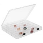 Plastic box 248 x 178 x 32 mm. with 36 compartments