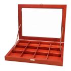 Luxury Wooden Showcase 395x305 mm. - 12 compartments