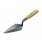 Archaeologists Trowel with point and wooden handle