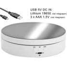 Draaiplateau Ø 135 mm. Wit