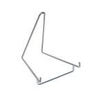 Chrome plated metal display stand 70x85x95 mm.