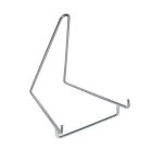 Chrome plated metal display stand 75x110x115 mm.
