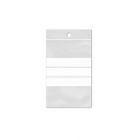 Zip Lock Bag With Writing Surface 60 x 80 mm.