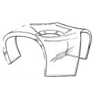 Reversible sphere display stand large