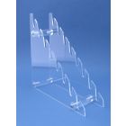 Acrylic glass display stair for flat objects