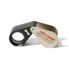 10x magnification loupe with LED and UV. light