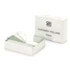 Microscope Slides Half White Glass 50 pcs