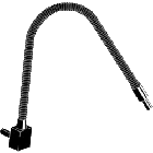 Lichtgeleider zelfdragend 1-armig 500 mm