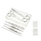 8-piece Dissection kit for Koi fish 