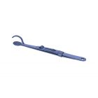 Head and shank tweezers 14 cm.