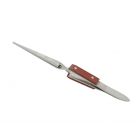 Clamp soldering tweezers straight pointed