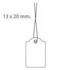 Price tag 13 x 20 mm. with cord