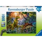 Oasis of Dinosaurs (100 XXL pieces)