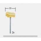 Proxxon Micromot chamois polisher Ø 22 mm.