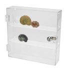 Display Case with Lock 24 x 24 x 6.5 cm.