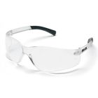 Safety glasses with flexible temples and universal fit