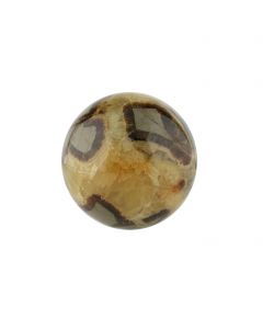 Septarian Clay with Calcite Sphere Ø 70 mm.