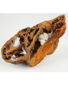 Hemimorphite on Limonite - Mexico