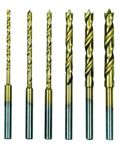 HSS spiraalborenset met centreerpunt