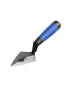Archaeologists Pointed Trowel with Scharpened Edges and Softgrip 5"