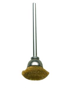 Brass brushes cup shaped