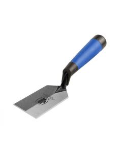 Archaeologist Trowel "Margin" with Scharpened Edges and Softgrip 5x2 "
