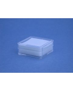 Gembox 38 x 38 x 17 mm. white