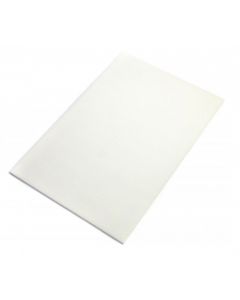 Foam inlay 300 x 200 x 5 mm. white without velvet top layer (can be cut to size)