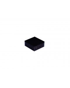 Foam inlay 25 x 25 x 11 mm., black for micromountboxes