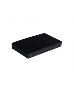 Foam inlay 77 x 48 x 12 mm. black