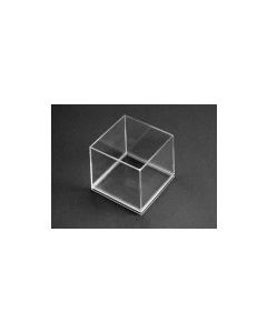 Plastic box 81 x 81 x 77 mm.