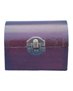 Treasure Chest Small Dark 97 x 65 x 73 mm.